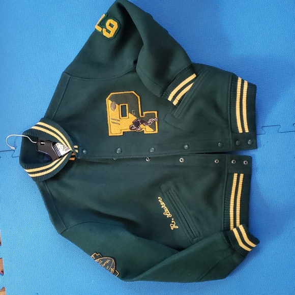 Polo Ralph Lauren Other - 🚨Polo Ralph Lauren (Wool Blend Letterman Jacket.